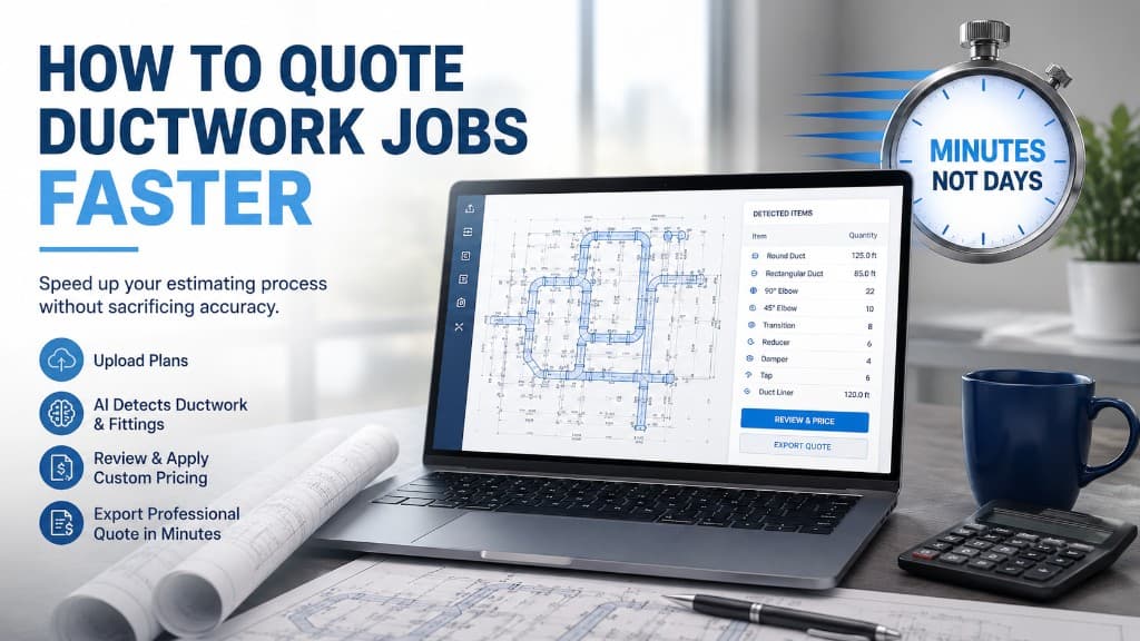 Cover Image for How to Quote Ductwork Jobs Faster Without Rushing the Estimate